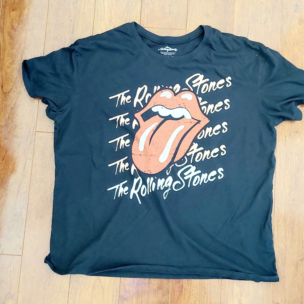 The Rolling Stones Retro Black Graphic Tee